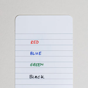 swipies with colored writing